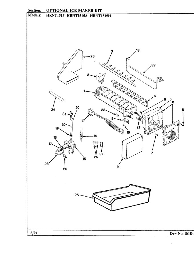 Diagram for HRNT1515 (BOM: BF09A)