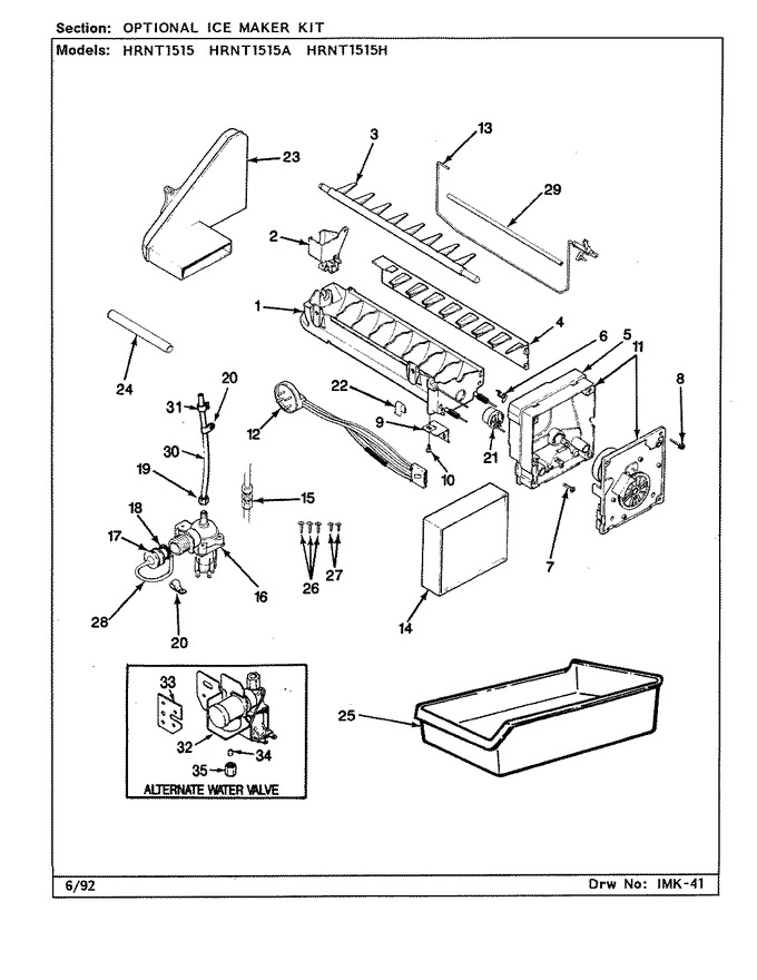 Diagram for HRNT1515A (BOM: BF10E)