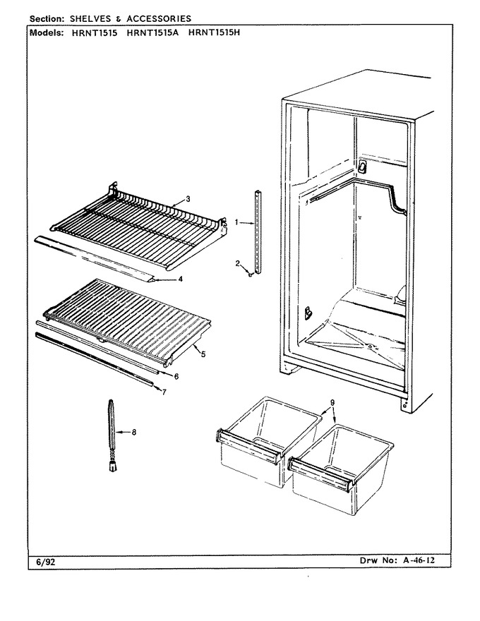 Diagram for HRNT1515 (BOM: BF09E)