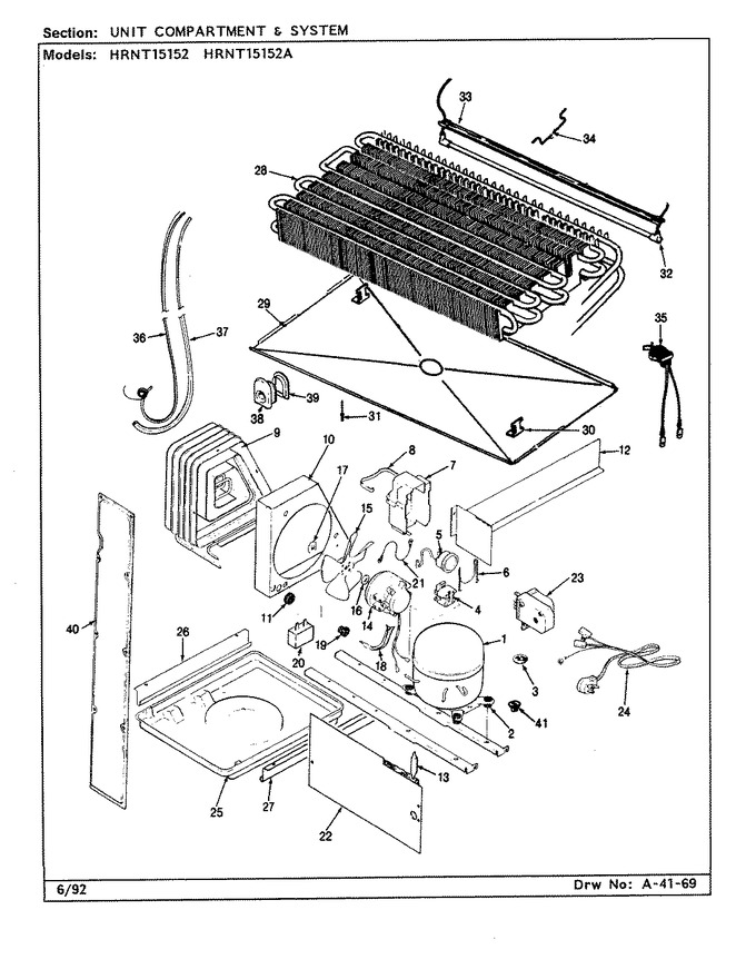 Diagram for HRNT15152A (BOM: CF11A)