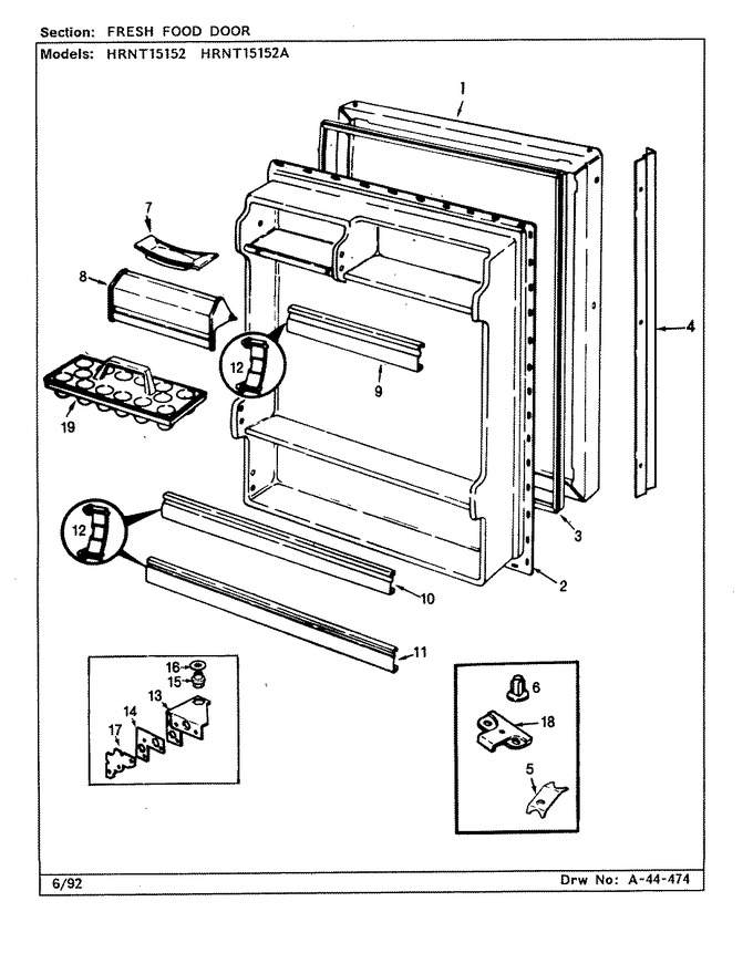 Diagram for HRNT15152A (BOM: CF18A)