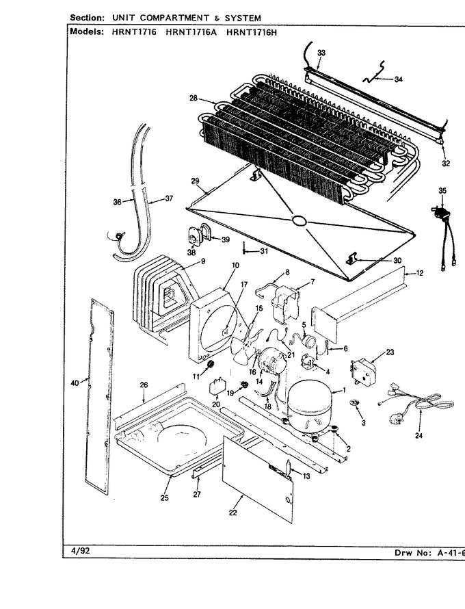 Diagram for HRNT1716 (BOM: BF28A)