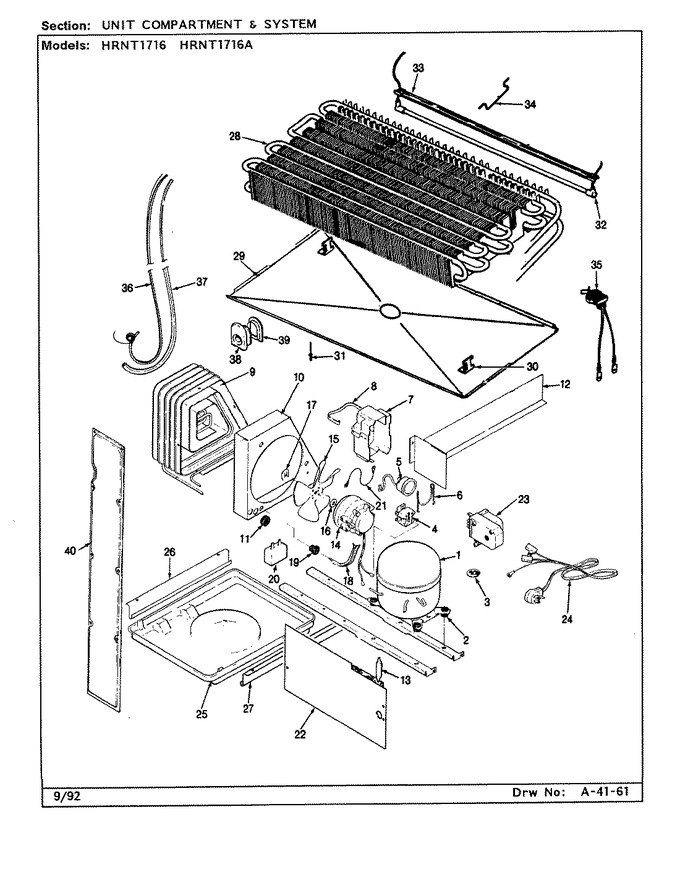 Diagram for HRNT1716A (BOM: BF33D)