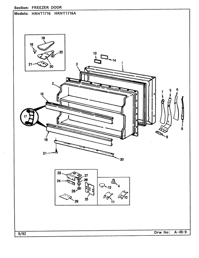 Diagram for HRNT1716A (BOM: BF33D)