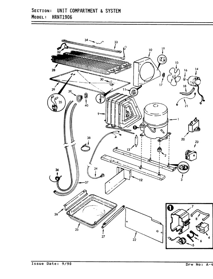 Diagram for HRNT1906 (BOM: AF53A)