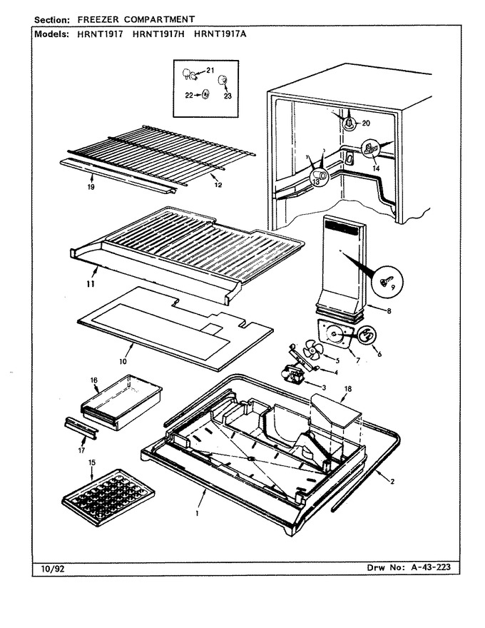 Diagram for HRNT1917 (BOM: CL51A)