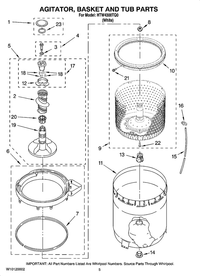 Diagram for HTW4300TQ0