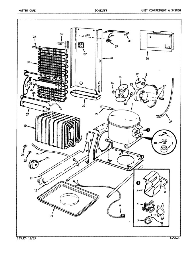 Diagram for ICNS24F9A (BOM: 5L51A)