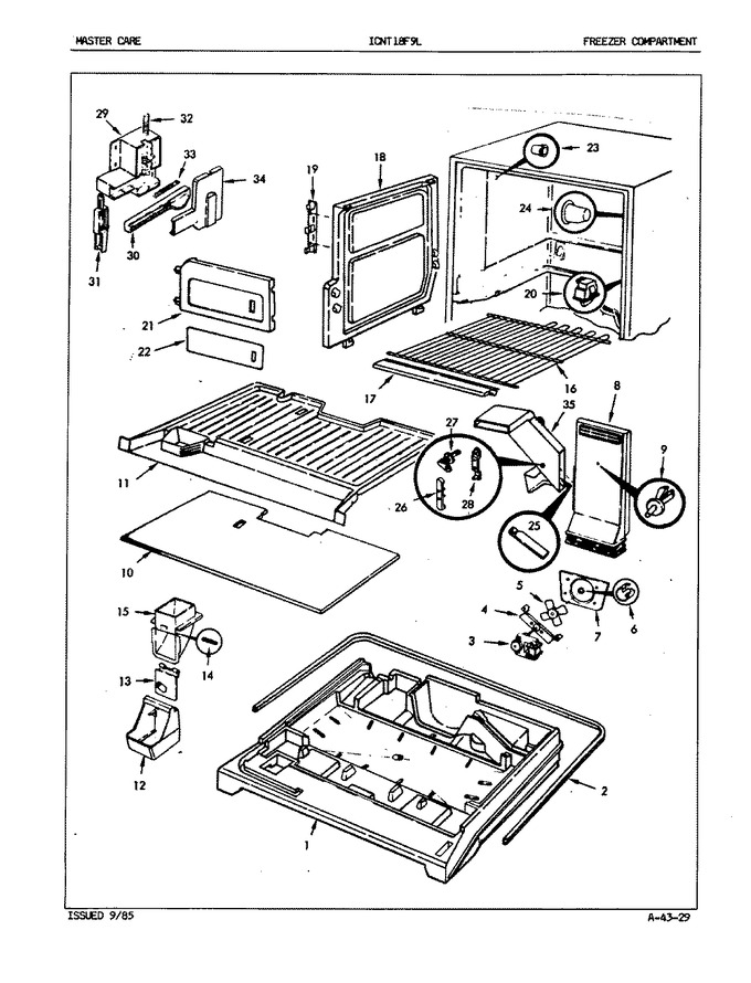 Diagram for ICNT18F9LH (BOM: 5B51B)