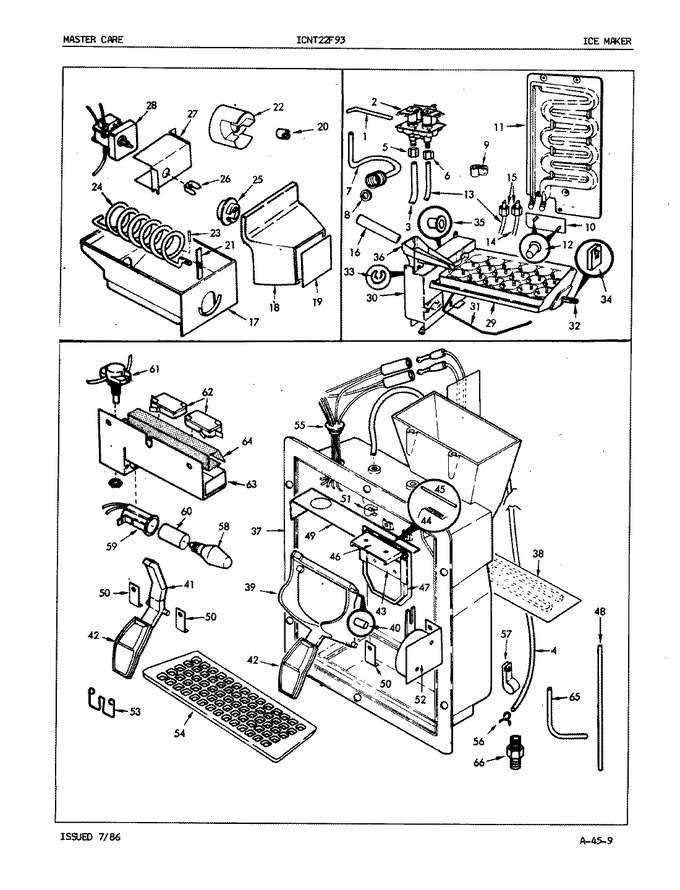 Diagram for ICNT22F93 (BOM: 5B78B)