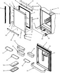 Diagram for 10 - Refrigerator Door