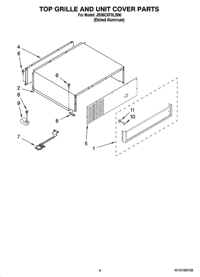 Diagram for JB36CXFXLB00