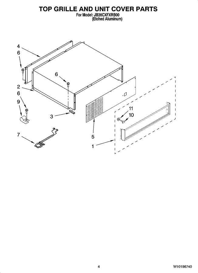 Diagram for JB36CXFXRB00