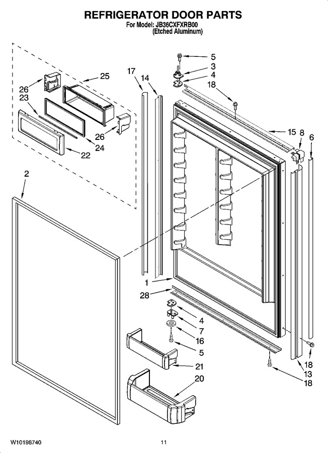 Diagram for JB36CXFXRB00