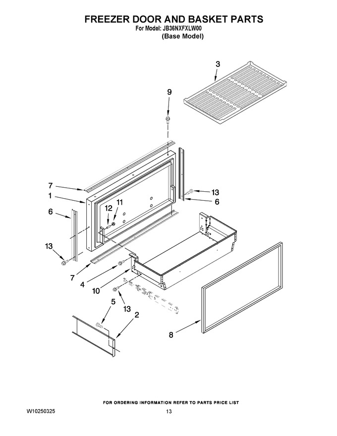 Diagram for JB36NXFXLW00