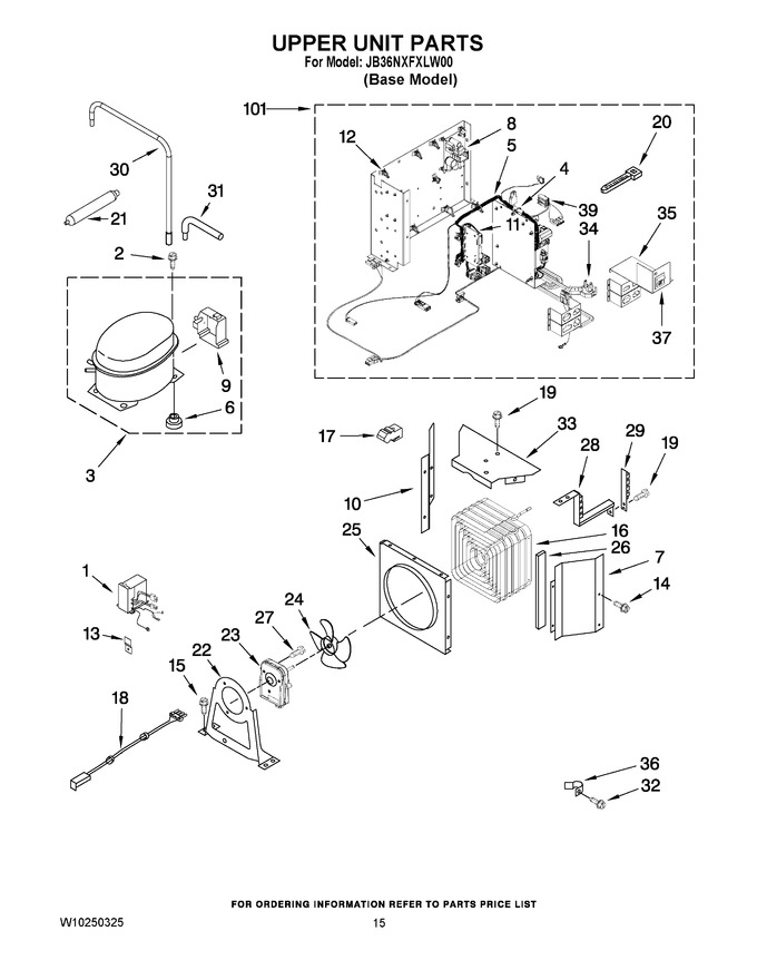 Diagram for JB36NXFXLW00