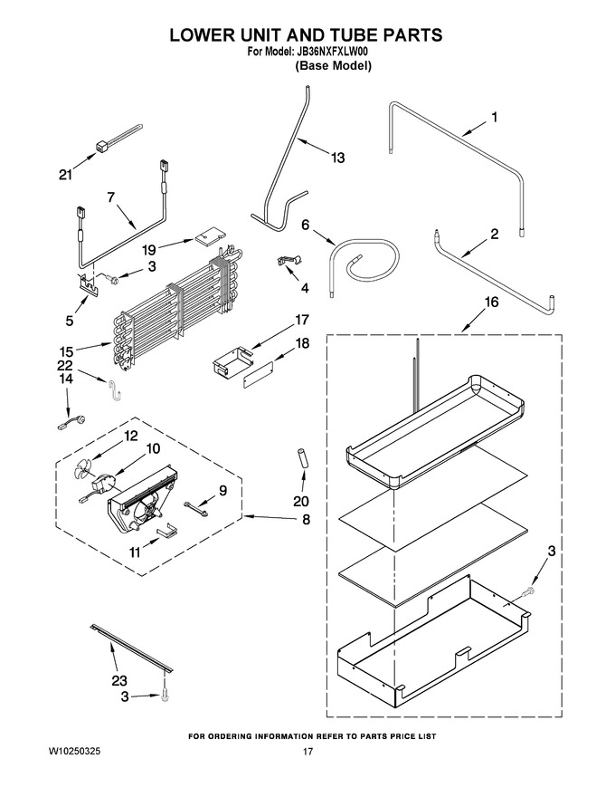 Diagram for JB36NXFXLW00