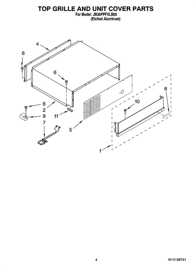 Diagram for JB36PPFXLB00