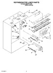 Diagram for 04 - Refrigerator Liner Parts