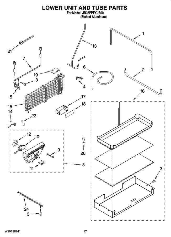 Diagram for JB36PPFXLB00