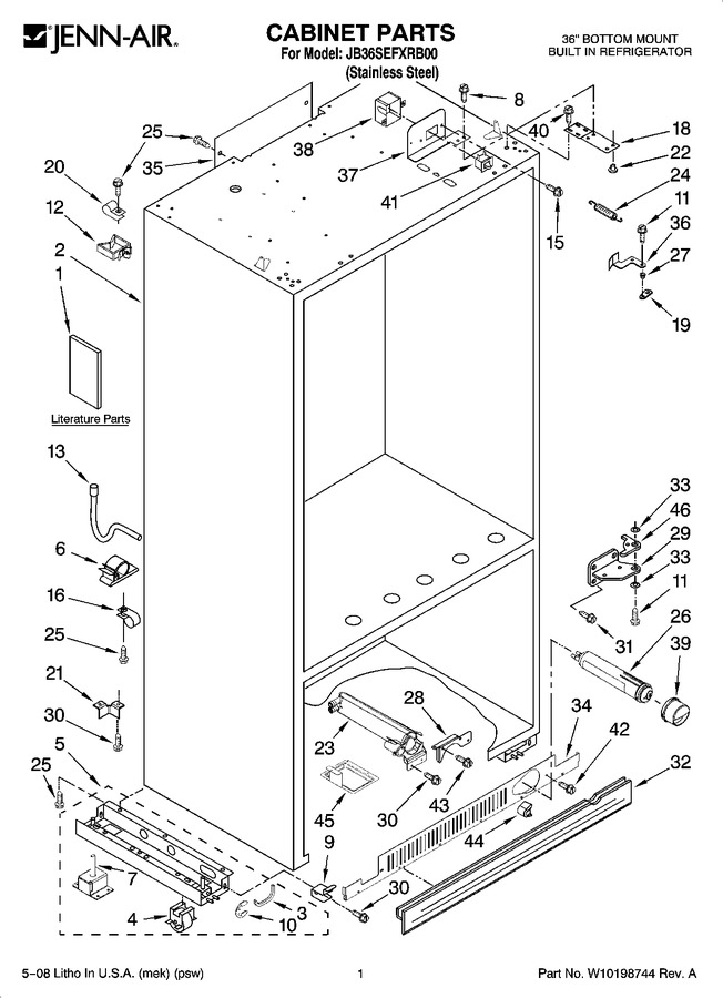 Diagram for JB36SEFXRB00