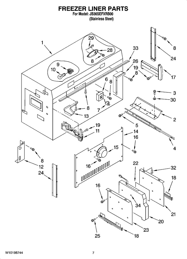 Diagram for JB36SEFXRB00