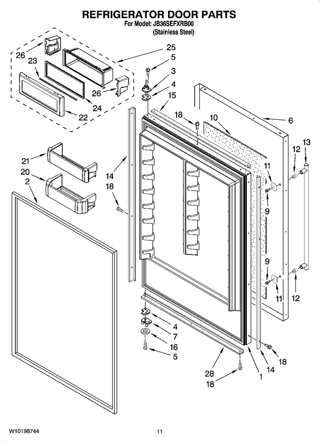 Diagram for JB36SEFXRB00