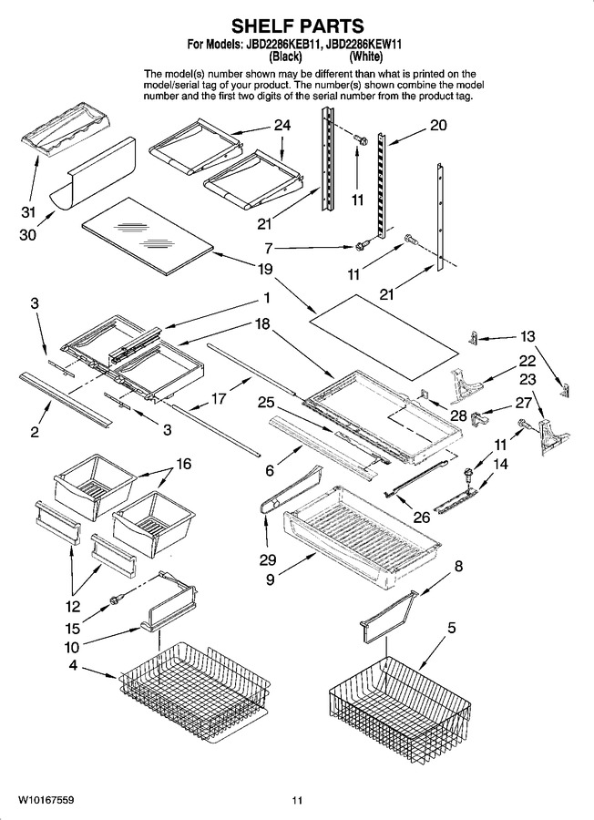 Diagram for JBD2286KEW11