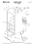 Diagram for 01 - Cabinet Parts