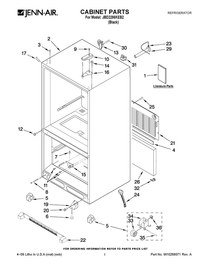 Diagram for JBD2286KEB2