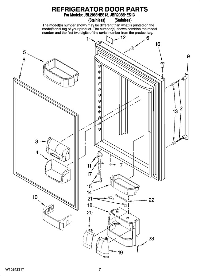 Diagram for JBL2088HES13