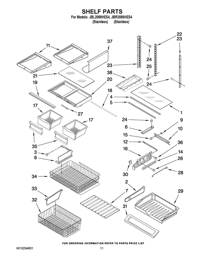 Diagram for JBR2088HES4