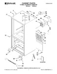 Diagram for 01 - Cabinet Parts