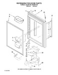 Diagram for 04 - Refrigerator Door Parts