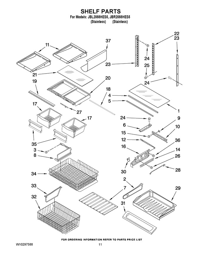 Diagram for JBR2088HES5