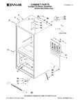 Diagram for 01 - Cabinet Parts