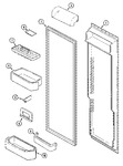 Diagram for 06 - Fresh Food Inner Door