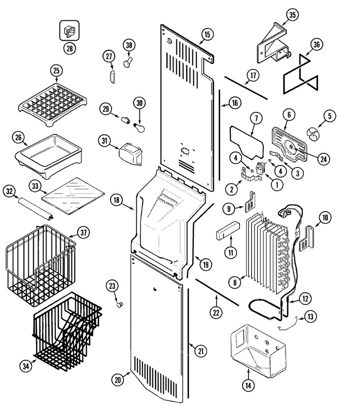 Diagram for JCB2389ARS