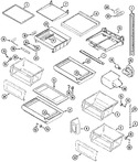 Diagram for 11 - Shelves & Accessories