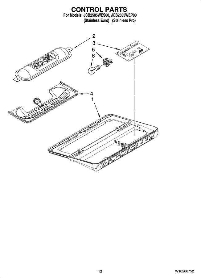 Diagram for JCB2585WES00