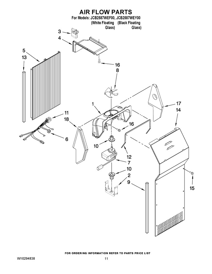 Diagram for JCB2587WEY00