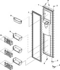 Diagram for 08 - Freezer Door