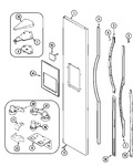 Diagram for 06 - Freezer Outer Door (jcd2389geb/q/w)