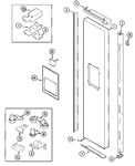 Diagram for 06 - Freezer Outer Door