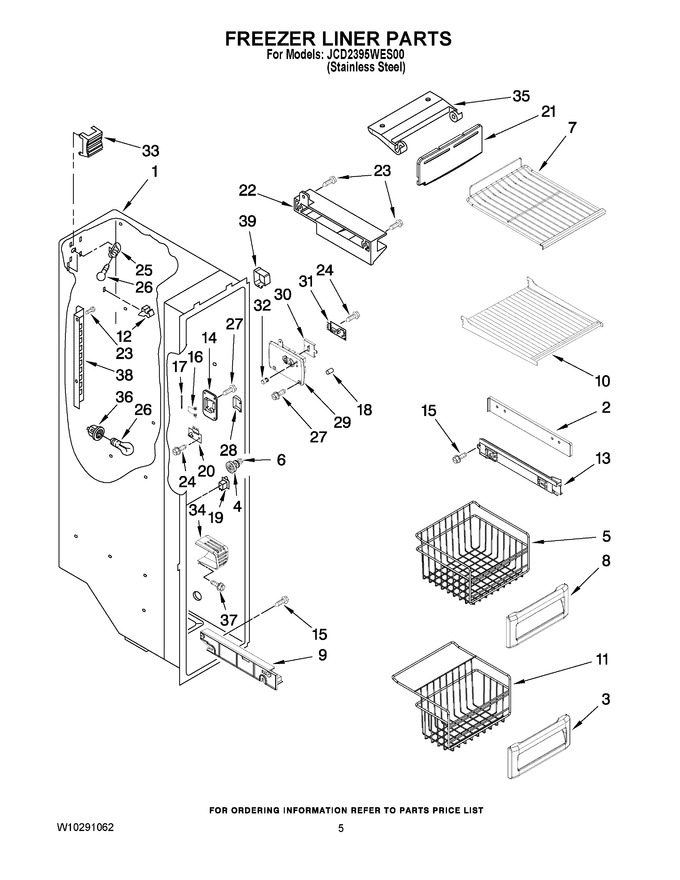 Diagram for JCD2395WES00