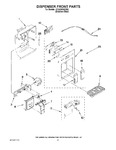 Diagram for 08 - Dispenser Front Parts