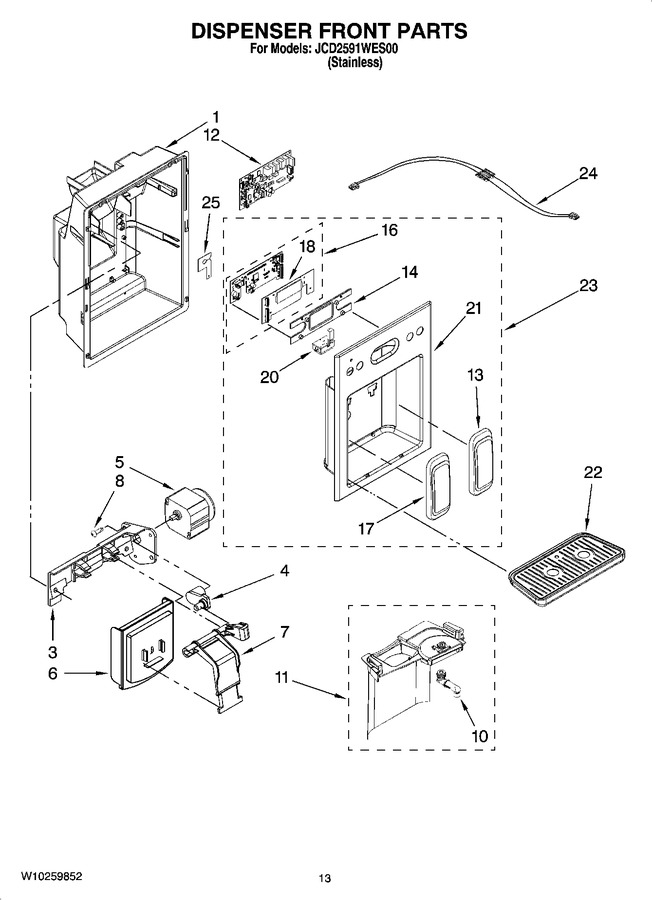 Diagram for JCD2591WES00