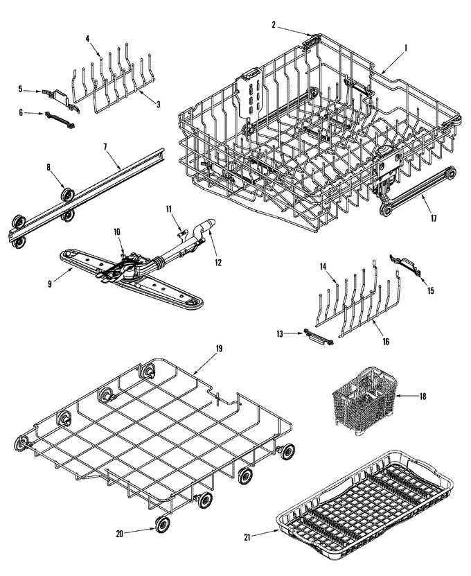 Diagram for MDB9600AWB