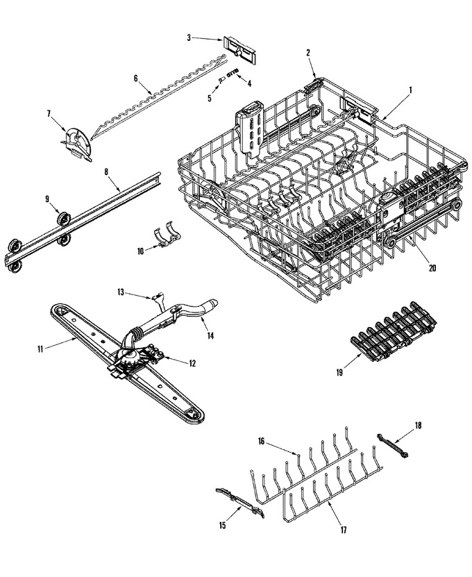 Diagram for JDB1050AWB