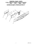 Diagram for 02 - Control Panel Parts